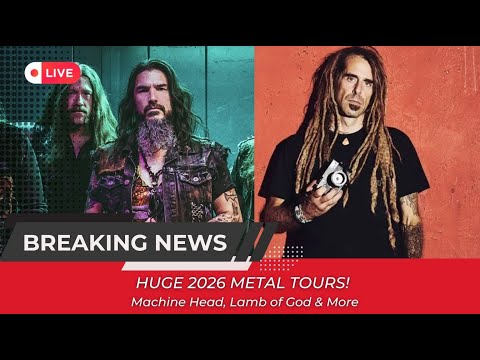 2026 Just Got HEAVY! Massive Announcements from Lamb of God, Machine Head & Gloryhammer
