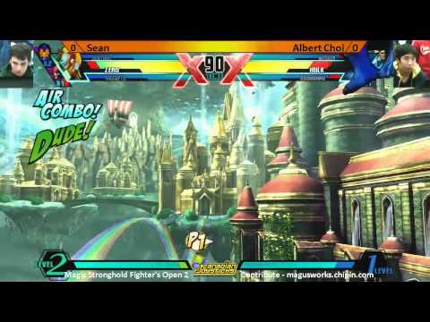 Sean vs Albert Choi - UMvC3 Singles - Magic Stronghold Fighters' Open 2
