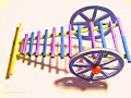 DIY Bullock Cart How To Make Colorful Bullock Cart 07