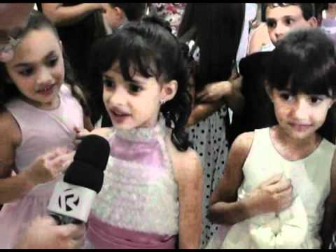 Formatura dos alunos da Edu. Infantil do Colégio Millennium