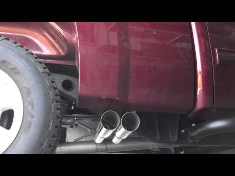 Cherry Bomb custom exhaust 5.3 Silverado