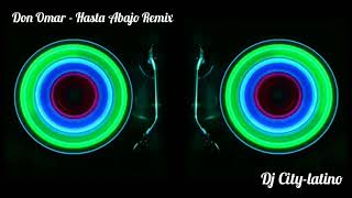 Don Omar, Daddy Yankee - Hasta Abajo Remix (Audio Official)
