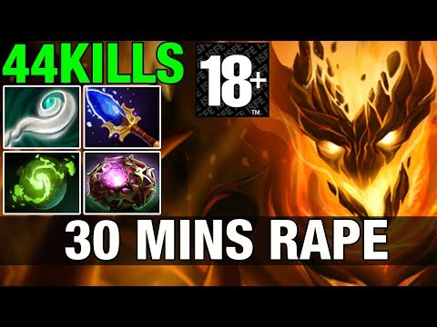 GH 9.1K Plays Shadow Fiend With Aghanim's, Reresher and Octarine 44 Kills in 30min