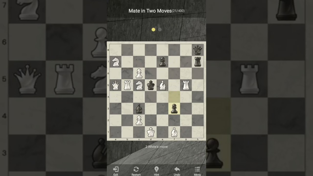 Chess | Mate in two moves 21/400