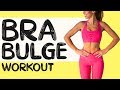 BRA BULGE, ARMPIT & BACK FAT Workout | 8 mins at Home