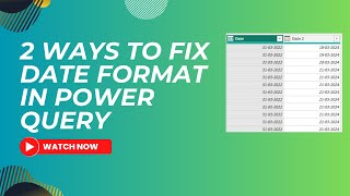 Unable to Fix Date Format in Power BI or Excel ? Watch this | Text-to-Date Conversion | MiTutorials