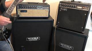 Video thumbnail for Mesa Boogie Mark IIB loop mod vs. IIC+ Coliseum shootout. ESP Hanneman. V30. by TIGHTEN