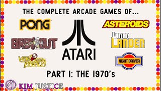 The Complete Arcade Games of ATARI: Part 1 - The 1970's