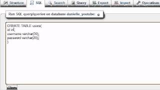 MySQL Database Tutorial - 29 - CREATE TABLE