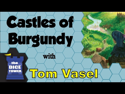 Castles of Burgundy Review - with Tom Vasel