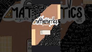 Maths✨#trending #frontpage #viral #vintage #shorts #maths #canva #schoolproject #asthetic #design