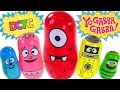 Yo Gabba Gabba Stacking Cups Learn Colours With Nesting Dolls Learning To Count Surprise Eggs