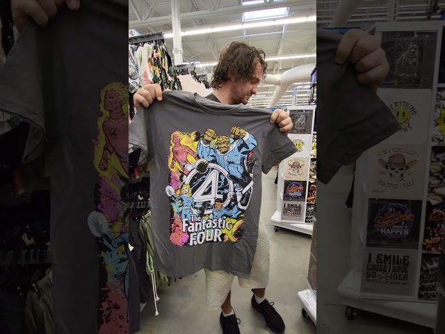 Vídeo relacionado con Póster del Equipo Vintage de Marvel Fantastic Four Camiseta, Hombre, Gris Jaspeado, 5XL