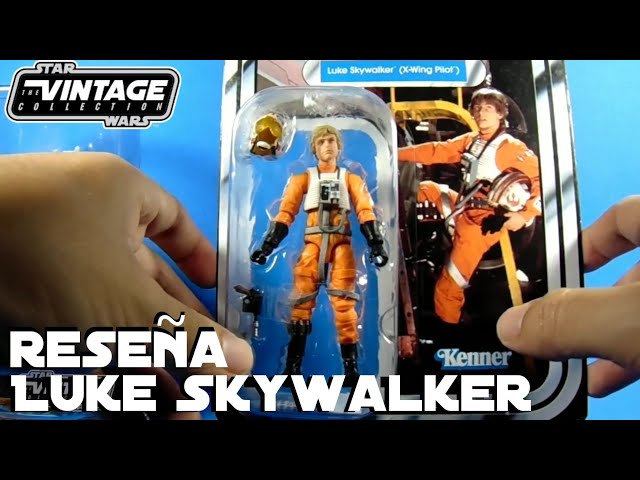 Vídeo relacionado con Star Wars The Vintage Collection - Luke Skywalker (X-Wing Pilot) - Figura Coleccionable Star Wars: Una Nueva Esperanza de 3.75 cm
