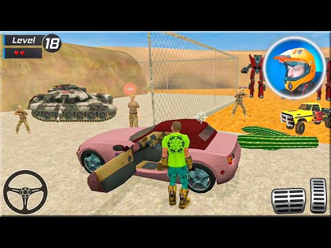 Vegas Crime Simulator - Vegas Hero Fight Robot Car & Army on Mylta Power