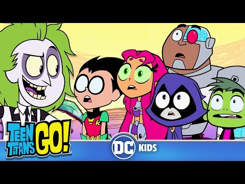 Caos en el multiverso, con Beetlejuice | Teen Titans Go! en Latino 🇲🇽🇦🇷🇨🇴🇵🇪🇻🇪 | @DCKidsLatino