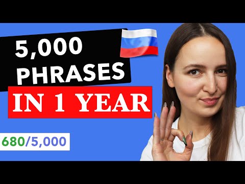 LEARN 5,000 RUSSIAN PHRASES IN 1 YEAR  |  680 /5000