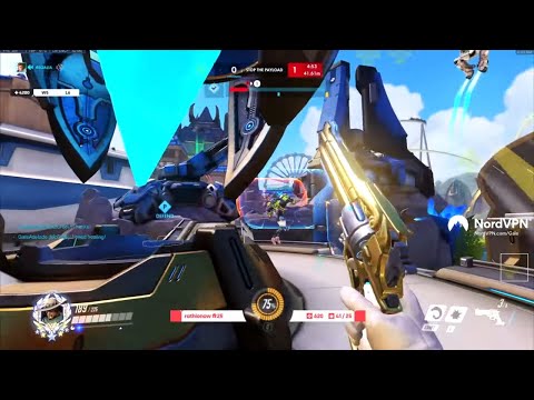 GALE SHOWING HIS MCCREE SKILL! [ OVERWATCH SEASON 25 TOP 500 ]