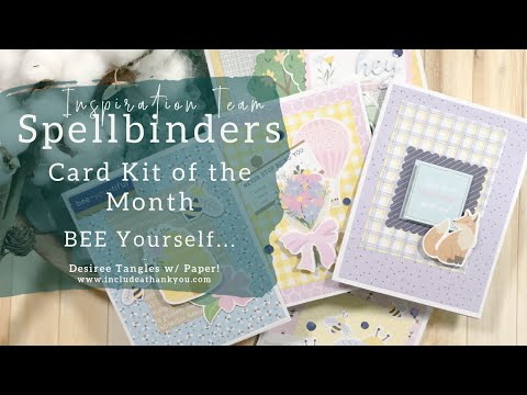 8 Cards + Reveal | Spellbinders Card Club Kit of the Month | March 2023 | Card Making Tutorial