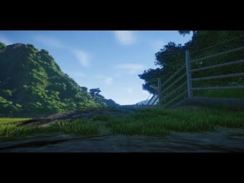 Jurassic World Evolution SLOW MOTION T REX EATING GOAT