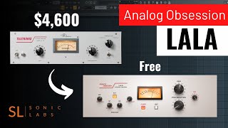 Video thumbnail for LALA by Analog Obsession || FREE LA-2A Style Compressor by Sonic Labs