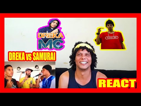 REACT - Samurai vs Mr Dreka - Batalha de RAP do Museu vs SP VS RJ 1 fase.