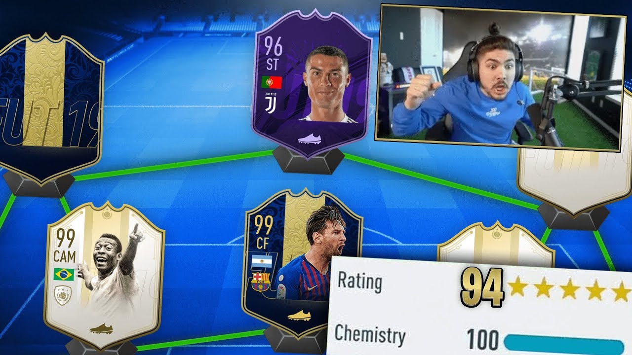 The Best 194 Fut Draft Challenge No Way Fifa 19 Youtuberandom
