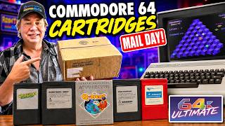 Vintage Commodore 64 Games Just Arrived! Mail Haul