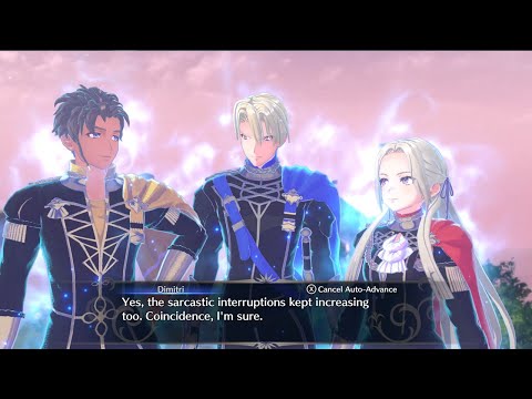 Fire Emblem Engage - Dimitri, Edelgard & Claude Emblem of Rivals