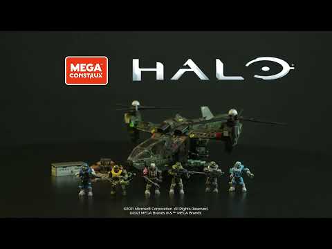 Mega Construx Halo UNSC Falcon Sweep | Product Video From Deep Discount