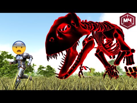 SKELETT INDOMINUS REX? 😨 MEGACHELON UND SAVAGE REX ZÄHMEN!😍 - ARK Devin Fo.8