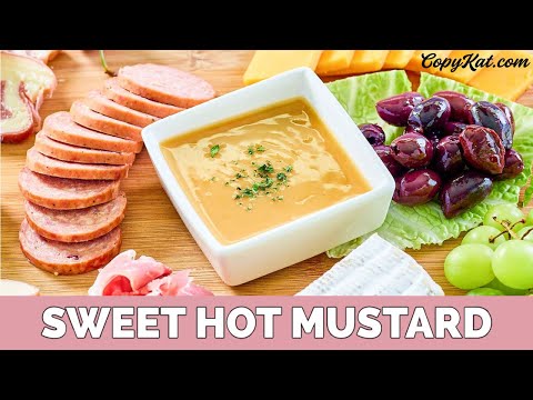 How to Make Sweet Hot Mustard