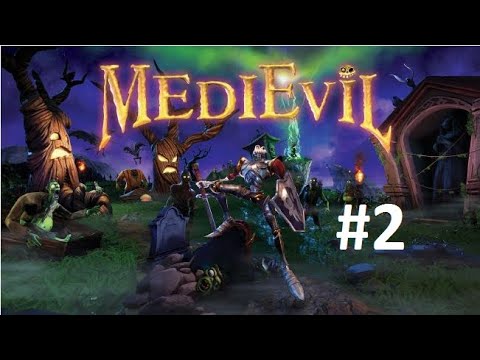 Zagrajmy w Medievil Wzgórze Cmentarne i sala Bohaterów odc. 2 gry dla dzieci przygodowe