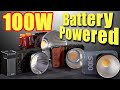 Affordable 100w Video Lights Zhiyun X100 Knockoffs For Portable Battery Powered Photography Lighting