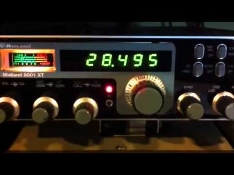Midland 8001XT QRP FB QSO with KH7DX in Hawaii.