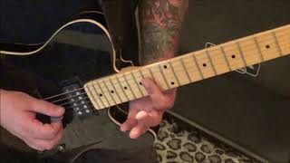 Ronnie Montrose - Rocky Road - CVT Guitar Lesson by Mike Gross