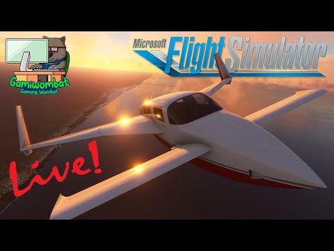 Microsoft Flight Simulator 2020 Live Black Square - Velocity XL South to Western Australia