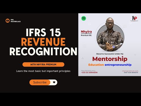 ICAG Lectures: IFRS 15 How To Recognise Revenue PART 2| ICAG |ACCA| CPA| CFA - Nhyira Premium