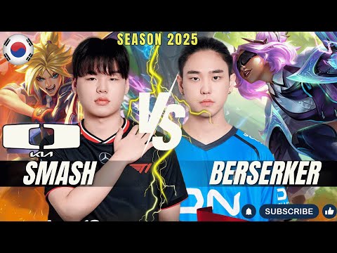 DK Smash EZREAL vs Berserker ZERI ADC - Patch 25.23 KR Ranked | lolrec