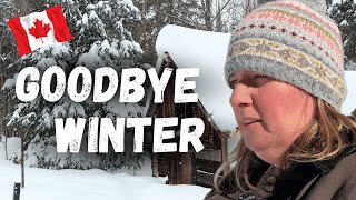 Canadian Homestead Life: Has Winter Finally Left?