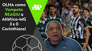 Veja as reações de Vampeta a Atlético-MG 3 x 0 Corinthians