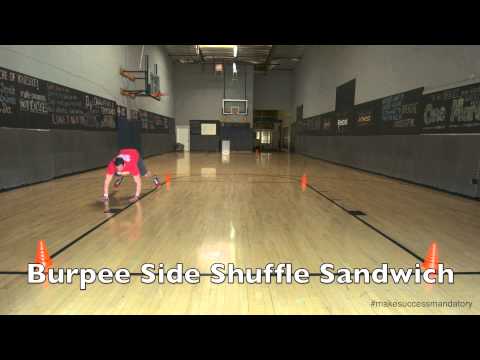 Burpee Side Shuffle