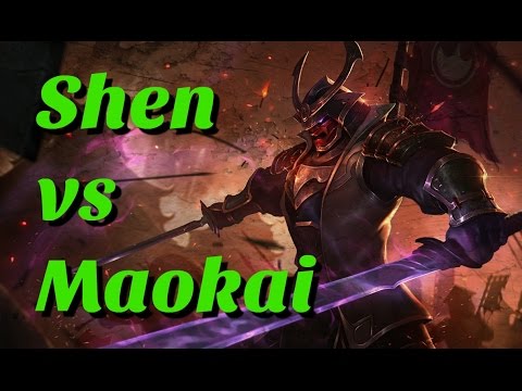 Shen Top vs Maokai Season 7 - Shen Main