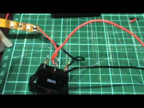 How to wire a LED Rocker Switch