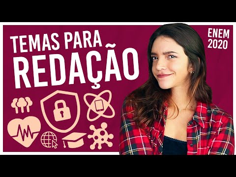 TEMAS PARA A REDAÇÃO DO ENEM 2020! (Débora Aladim)