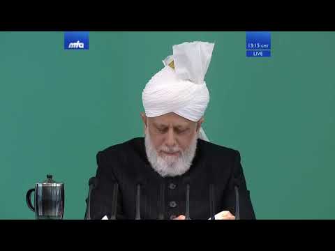 Friday Sermon: Men of Excellence : 28 September 2018 (English Translation)