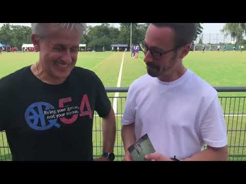 Interview mit Pierre Littbarski, Erich Rutemöller und Michael Trippel beim Franz Kremer Cup