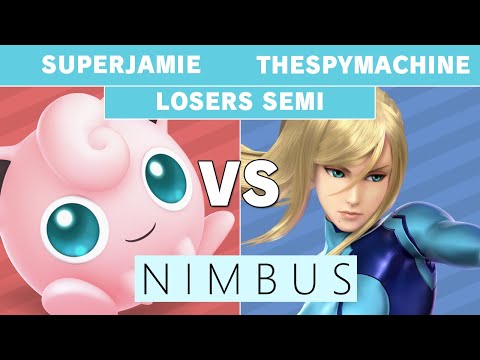Nimbus 52 - Superjamie (Jigglypuff) vs. thespymachine (Zero Suit Samus) Losers Semis - Smash
