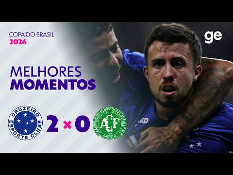 Gols e melhores lances de Cruzeiro x Chapecoense