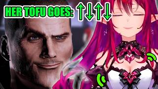 IRyS's Tofu Starts Jumping Around After Shepard Joins The Spectre In Mass Effect